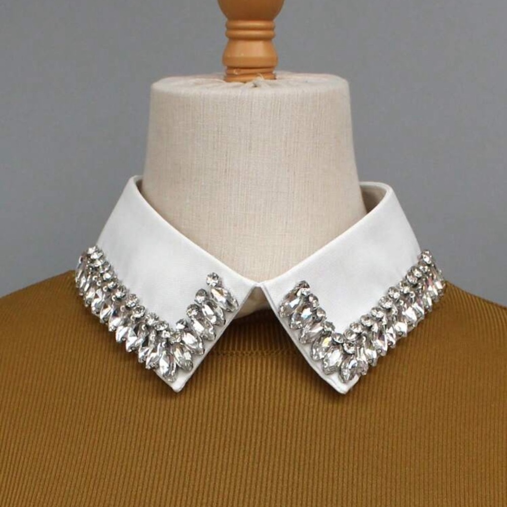 💎 Embellished Dickey Collar 💎